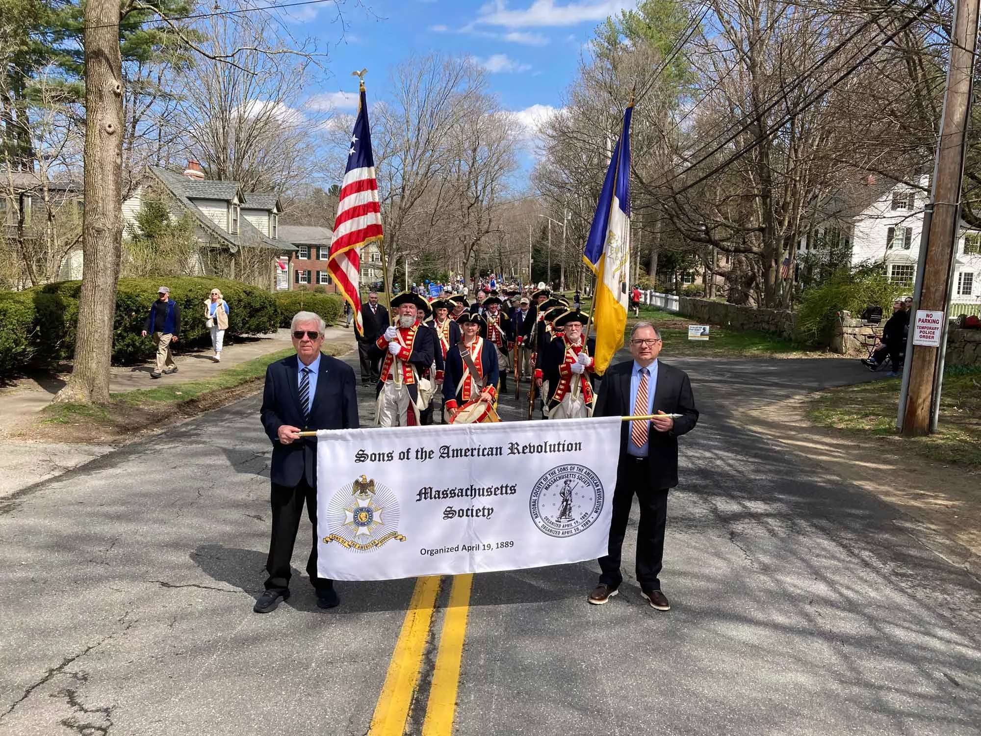 Sons of american revolution parade photo