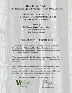 Exhibition Open House, The Walden Woods Project Library