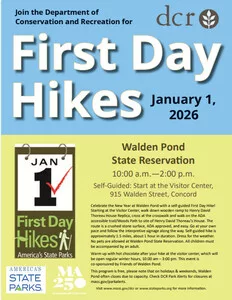 First Day Hike at Walden 