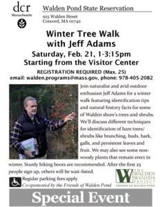 Winter Tree Walk with Jeff Adams